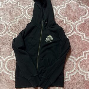 Roots Charcoal Gray Hoodie